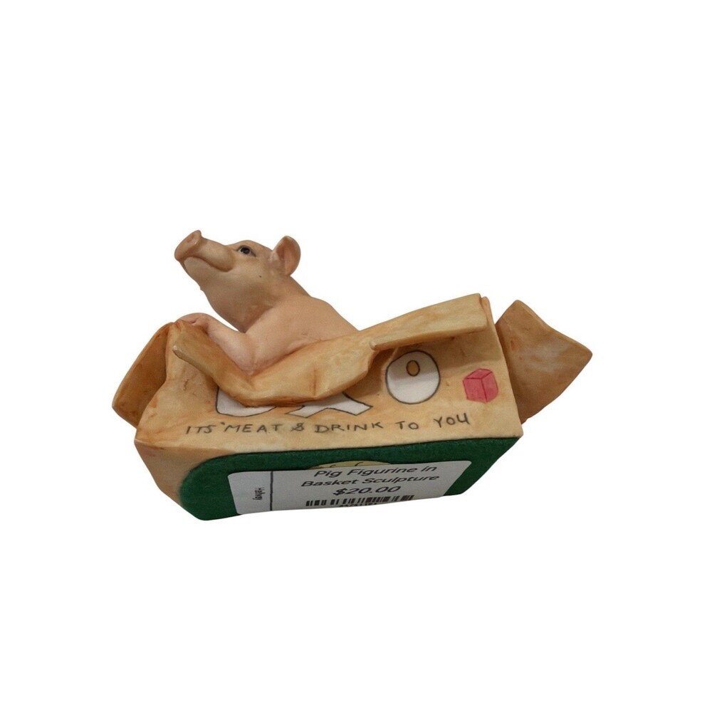 Vintage Border Fine Arts Pig Nugent Hand Made in Scotland James Herriott 1972 - Picture 7 of 9